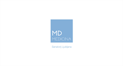 Desktop Screenshot of md-medicina.si